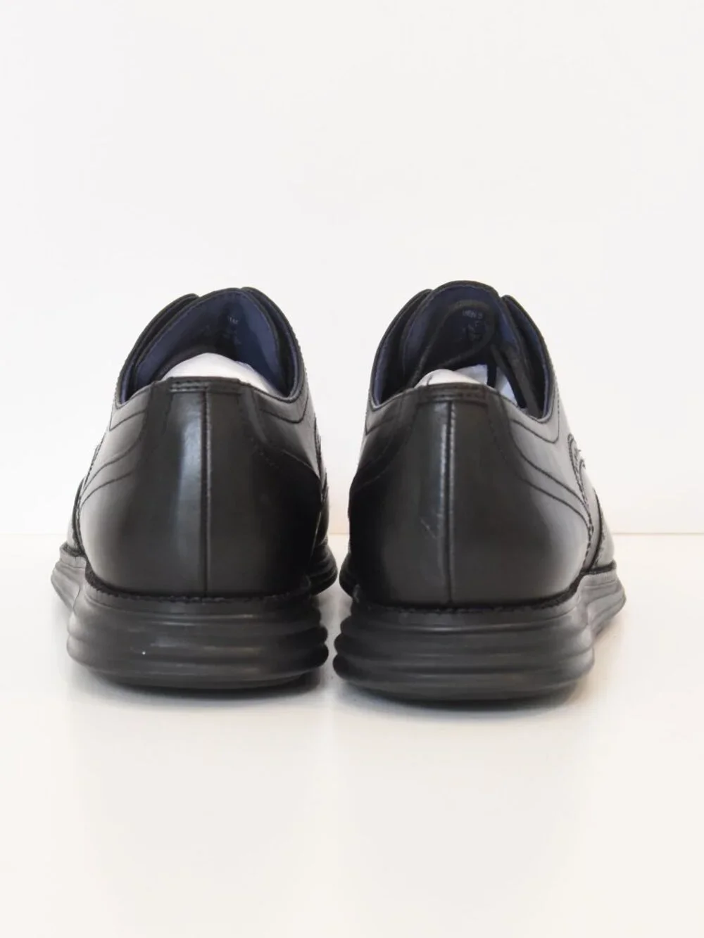 Cole Haan Original Grand Men's Wingtip Oxford Shoes Black Leather 11M NWOT C2798